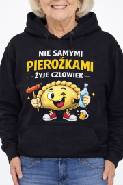 Bluza damska „Nie samymi pierożkami żyje człowiek”