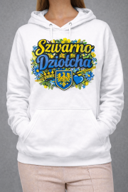 Bluza damska z kapturem „Szwarno Dziołcha” - obrazek 3