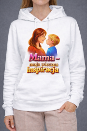 Bluza z kapturem „Mama – moja wieczna inspiracja” - obrazek 3